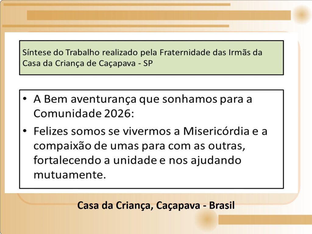 Casa da Criança, Caçapava - Brasil