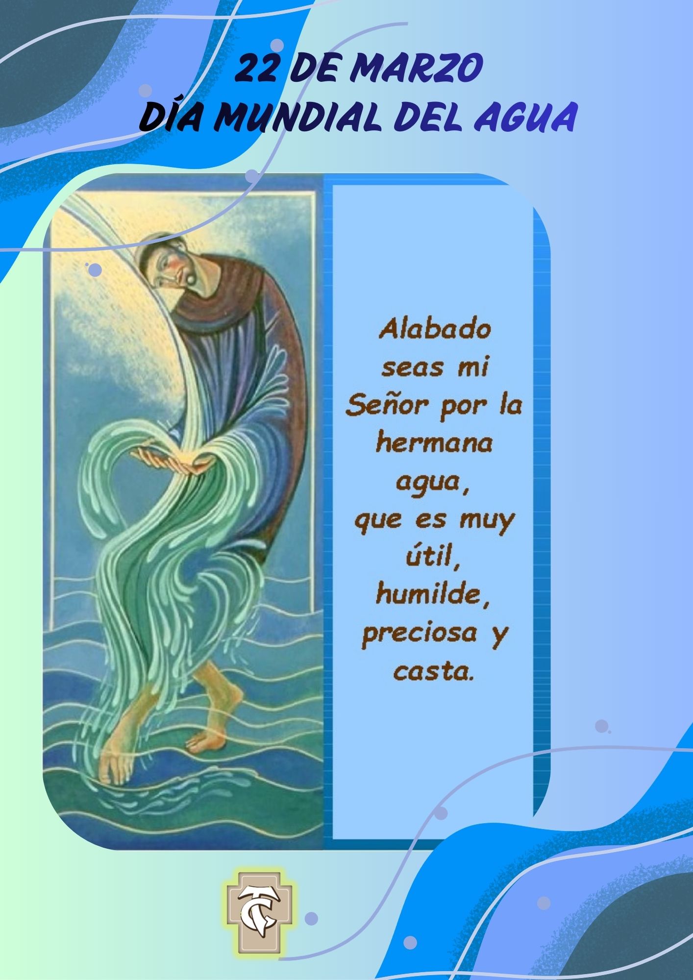 Francisco y el agua. buen uso del agua